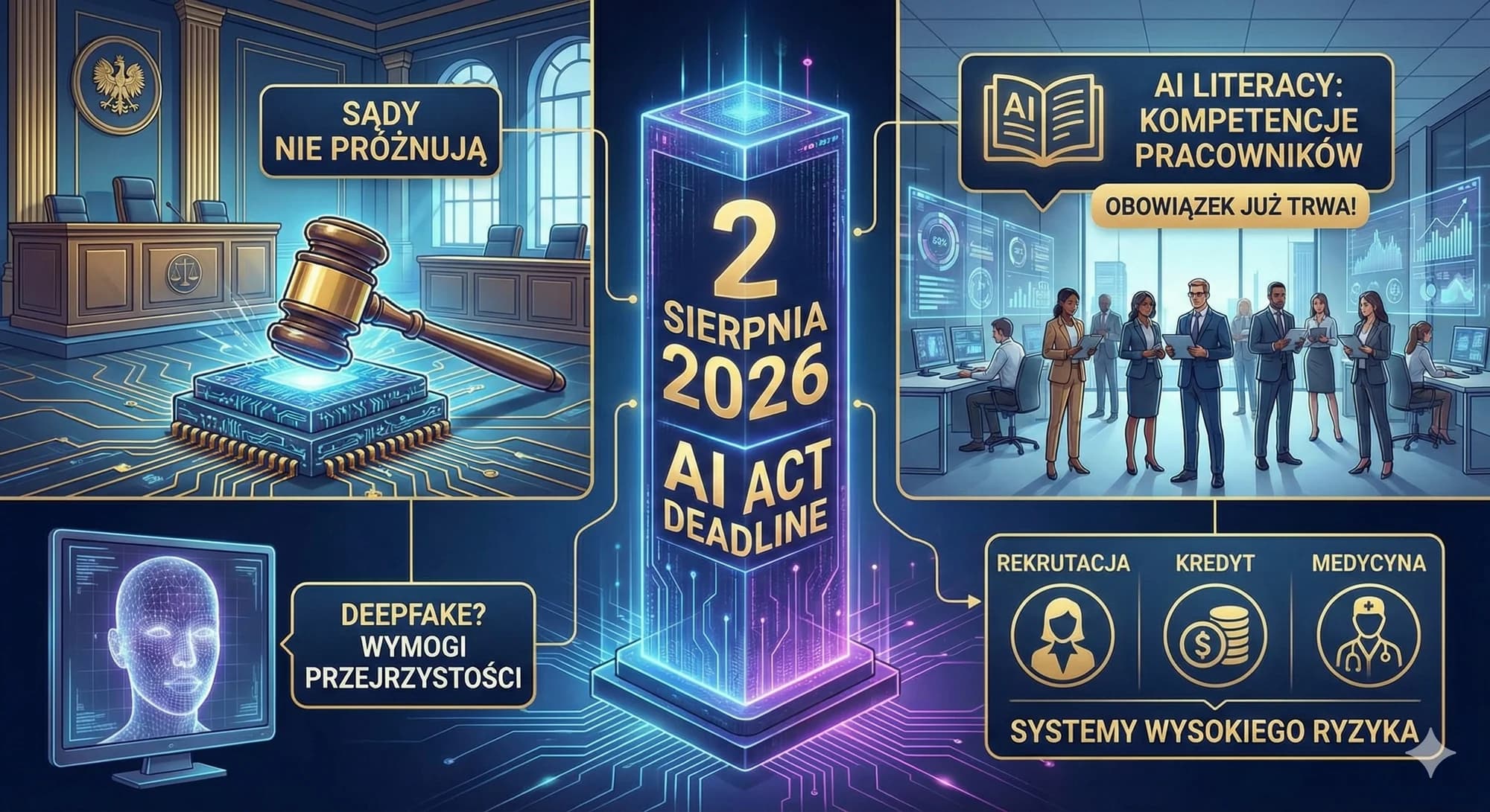 AI Act 2026: Ostatnia prosta do wielkich zmian. Czy Twoja firma zdąży przed sierpniem?